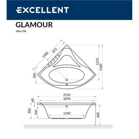  Excellent Glamour 150x150 "NANO" ()