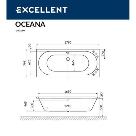 Excellent Oceana 180x80 "SOFT" ()