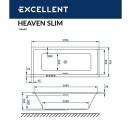  Excellent Heaven Slim 180x80 "ULTRA" ()